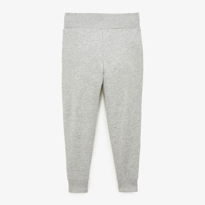 Pantalon de jogging junior en molleton gris chiné