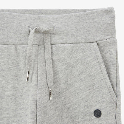 Pantalon de jogging junior en molleton gris chiné