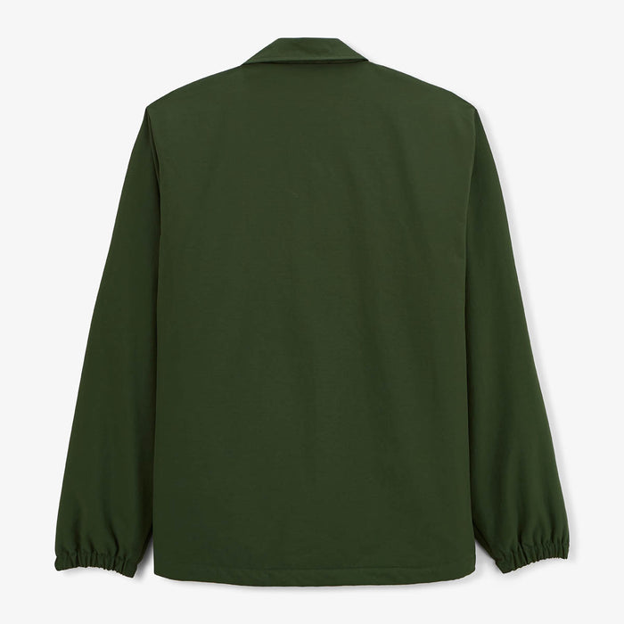 Parka Dan déperlante avec badge brodé vert anglais SERGE BLANCO