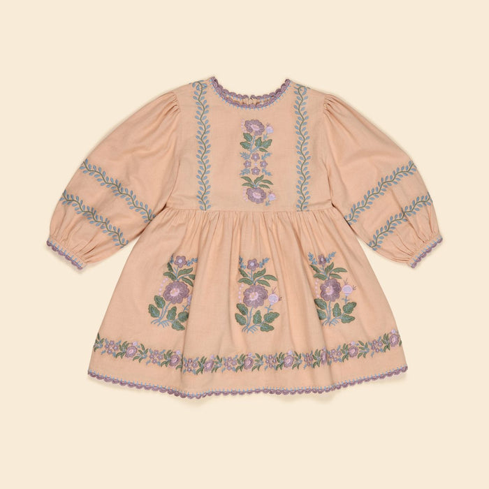 Penelope Dress in Dried Rose