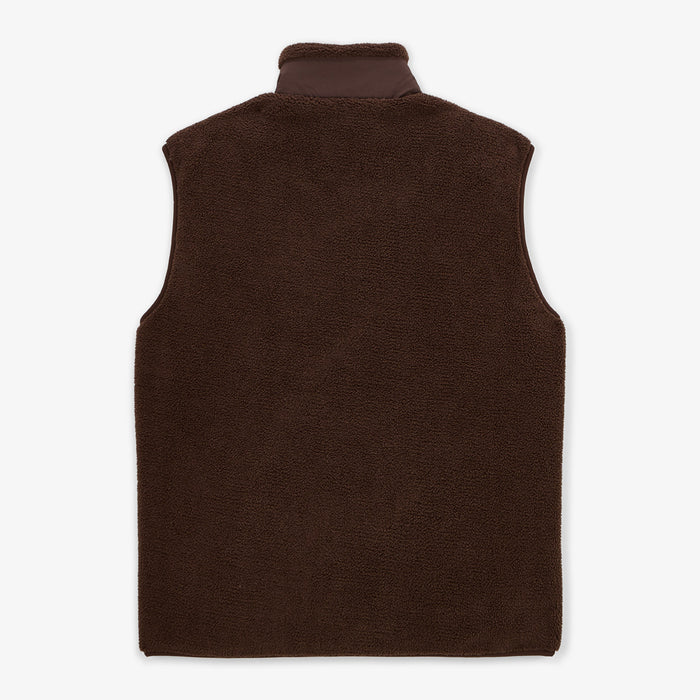 Polaire sans manches marron Montréal homme SERGE BLANCO