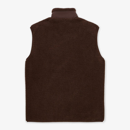 Polaire sans manches marron Montréal homme SERGE BLANCO
