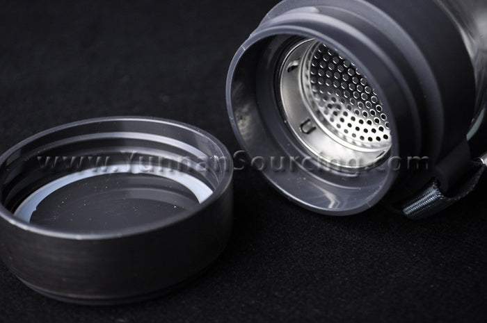 Portable Tea Thermos Heat-Tempered Double Layer Glass * 320ml | Yunnan Sourcing Tea Shop