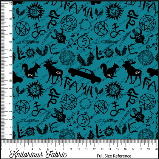 *Pre-Order* SPN Silhouettes Blue