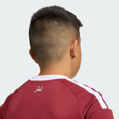 ADIDAS Qatar Youth Home Jersey 2026 - KF0827