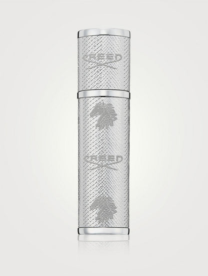 CREED Refillable Travel Perfume Atomizer - Silver NIB