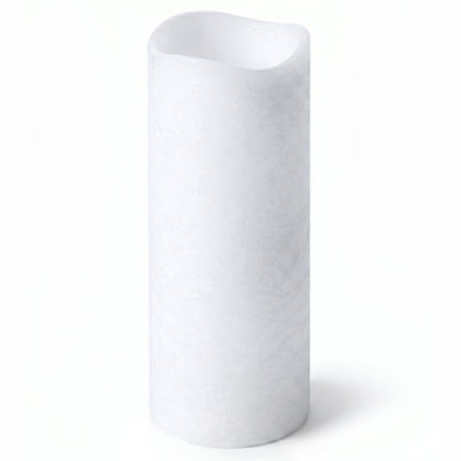 Richland 4" x 10" Large LED Pillar Candle with Wavy Top