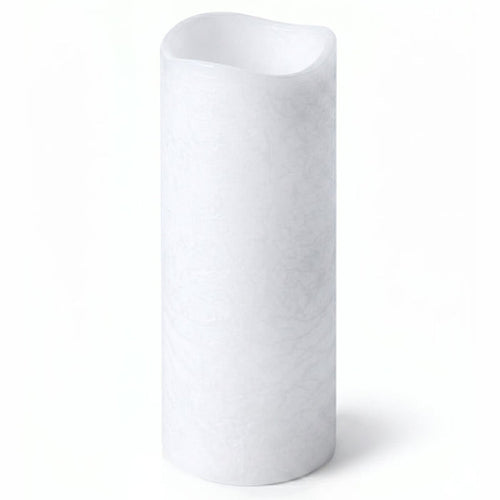 Richland 4" x 10" Large LED Pillar Candle with Wavy Top