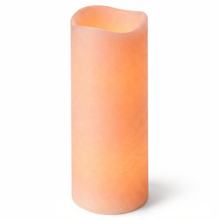 Richland 4" x 10" Large LED Pillar Candle with Wavy Top