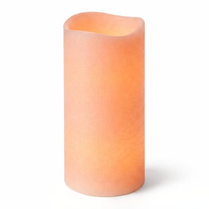 Richland 4" x 8" Large LED Pillar Candle with Wavy Top