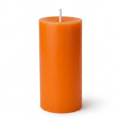 Richland Pillar Candles 3"x9" Orange Set of 6