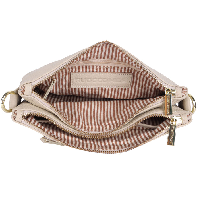 Rugged Hide - Springwood Crossbody - Vanilla - RH-2563