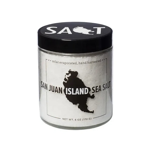 San Juan Island Sea Salt – Solar Evaporated Sea Salt – 6oz