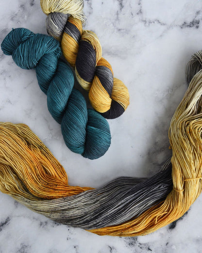 Destination Yarn fingering weight yarn Sheesh Mahal