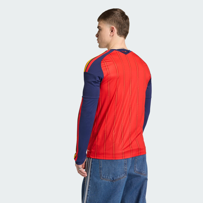 ADIDAS Spain Men's Home LS Jersey 2026 - JZ5786