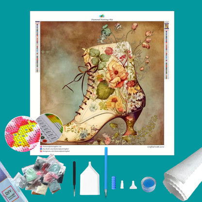 Spring Heels Diamond Painting-Diamond Painting Hut