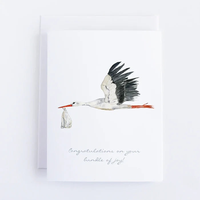 Stork Note Card