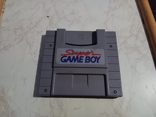 Super Gameboy SNES Tested Super Nintendo Accessory