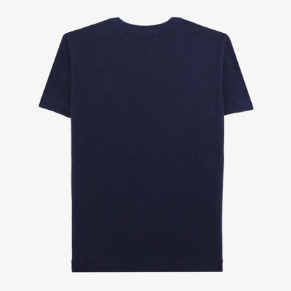 T-shirt garcon en jersey de coton bleu marine SERGE BLANCO
