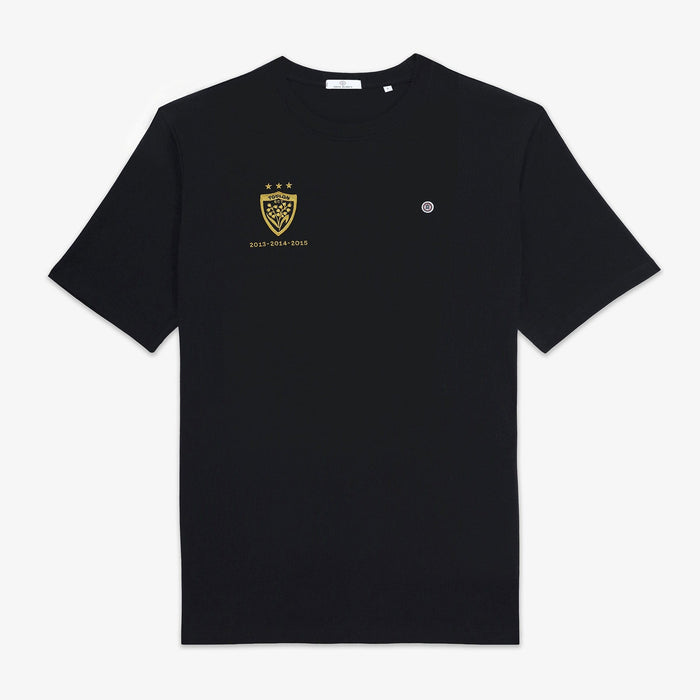 T-shirt RCT Triplé Coupe d'Europe Noir Homme SERGE BLANCO