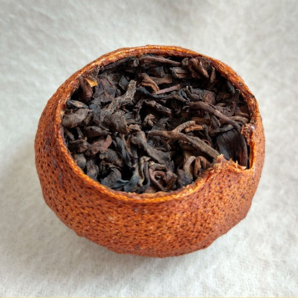 Tangerine Stuffed with 4 Years Aged Ripe Pu-erh Tea | Yunnan Sourcing Tea Shop