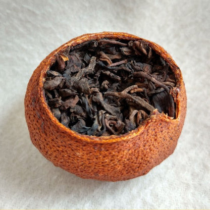Tangerine Stuffed with 4 Years Aged Ripe Pu-erh Tea | Yunnan Sourcing Tea Shop