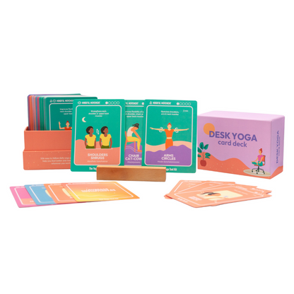 The Desk Yoga Card Deck - Artisan Made