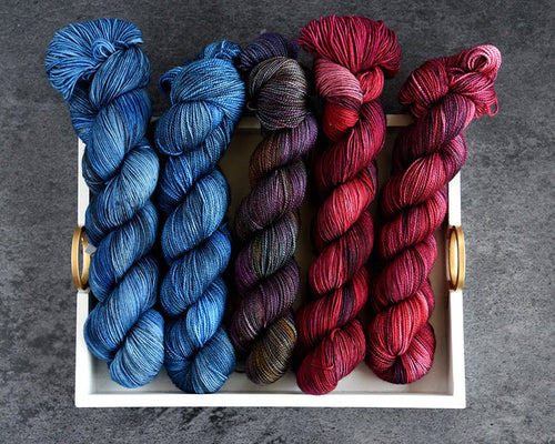Destination Yarn Preorder Toxic Collection 5 Skein Shawl Kit - 02