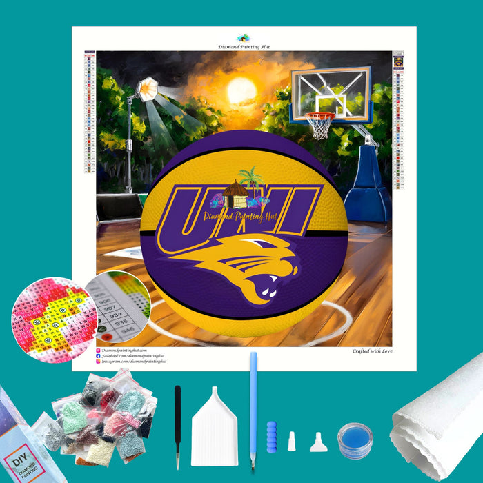 UNI Basketball Diamond Painting