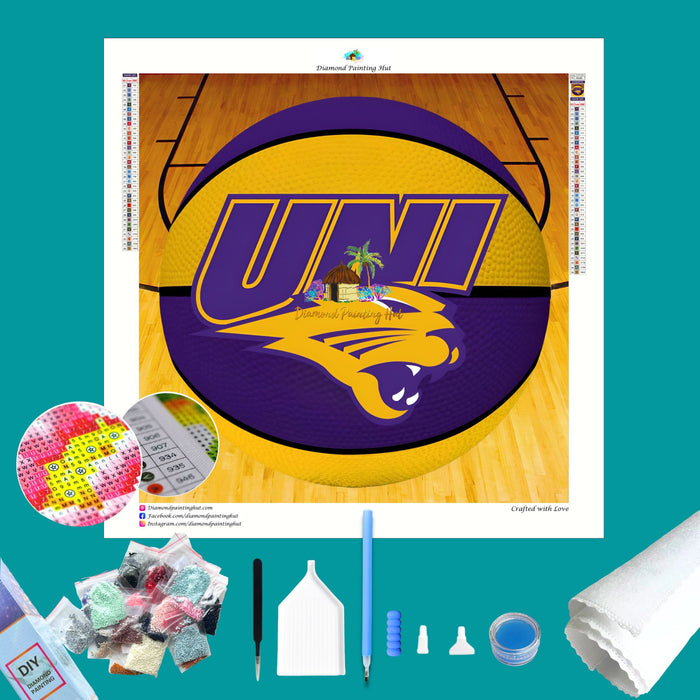 UNI Basketball Diamond Painting