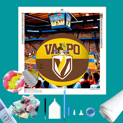 Valparaiso Basketball Diamond Painting