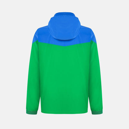 Veste coupe-vent bicolore vert Gazon PLAY