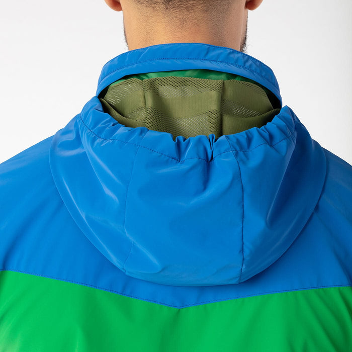 Veste coupe-vent bicolore vert Gazon PLAY