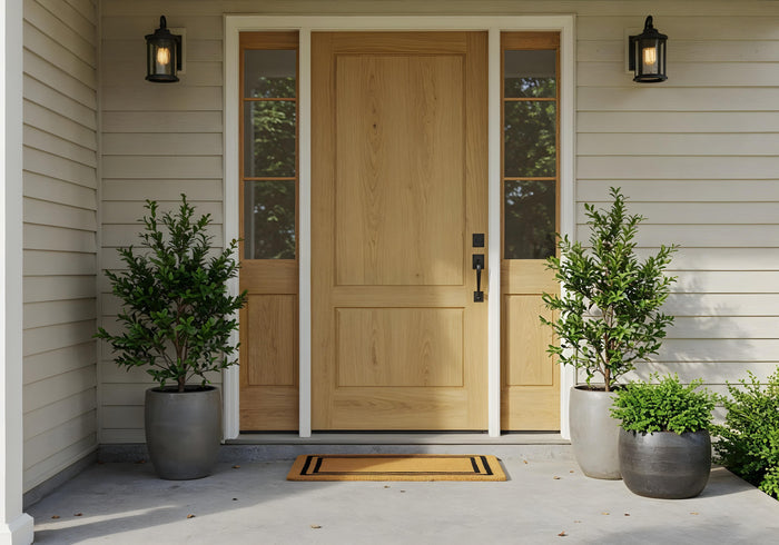 Retique It White Oak Wood'n Finish Kit for multi-purpose wood finishing, shown on a front door in the image.