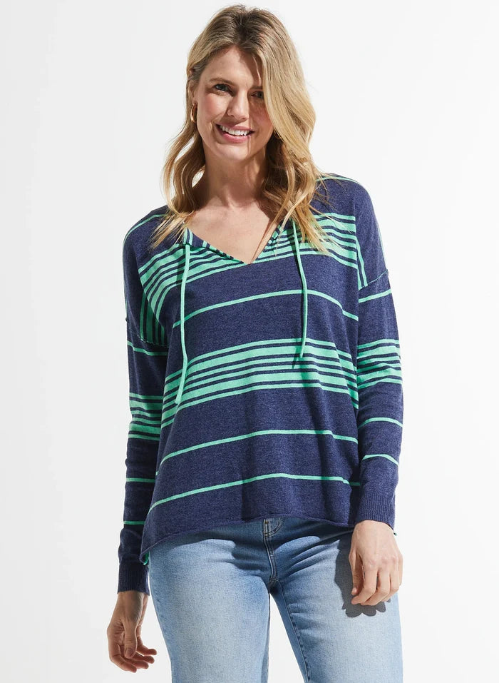 Zaket & Plover - Beach Bum Jumper - ZP7702 Denim