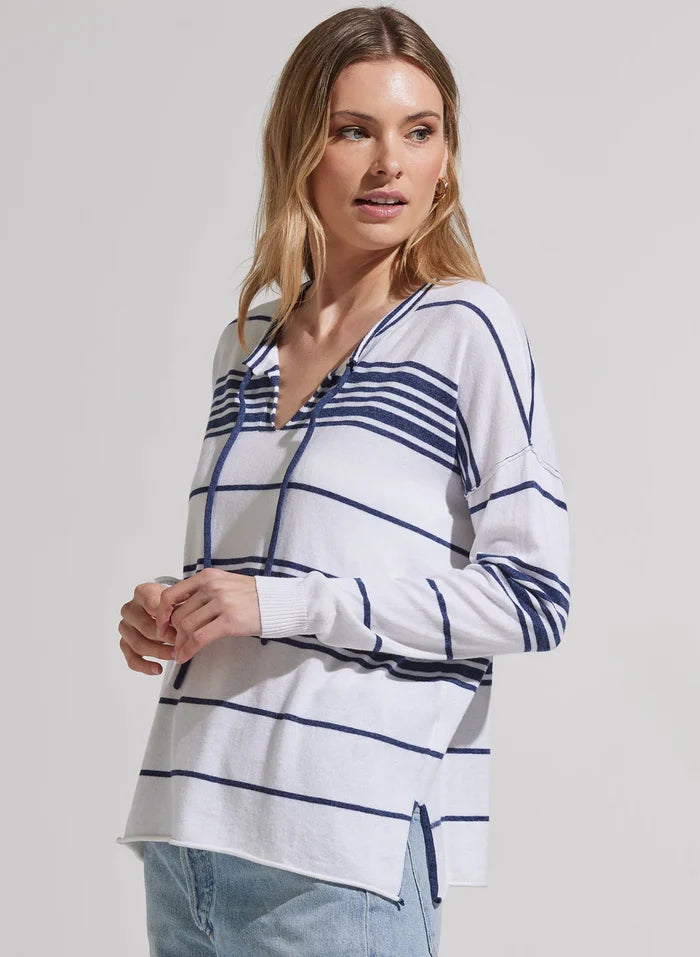 Zaket & Plover - Beach Bum Jumper - ZP7702 White