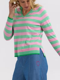 Zaket & Plover - Essential Stripe V - ZP7701 Spearmint